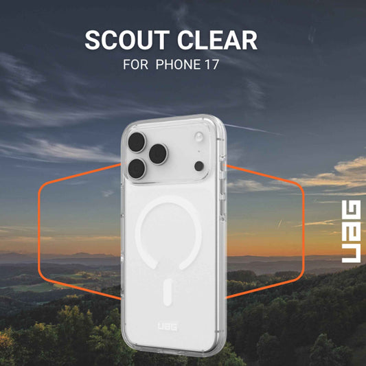 UAG Scout Clear Magsafe for iPhone 17 Series - 3 Meters Drop Protection