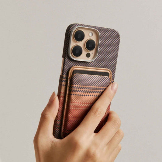 PITAKA Magnetic Woven Wallet with Cadmyra™ material and N52-Grade Magnets