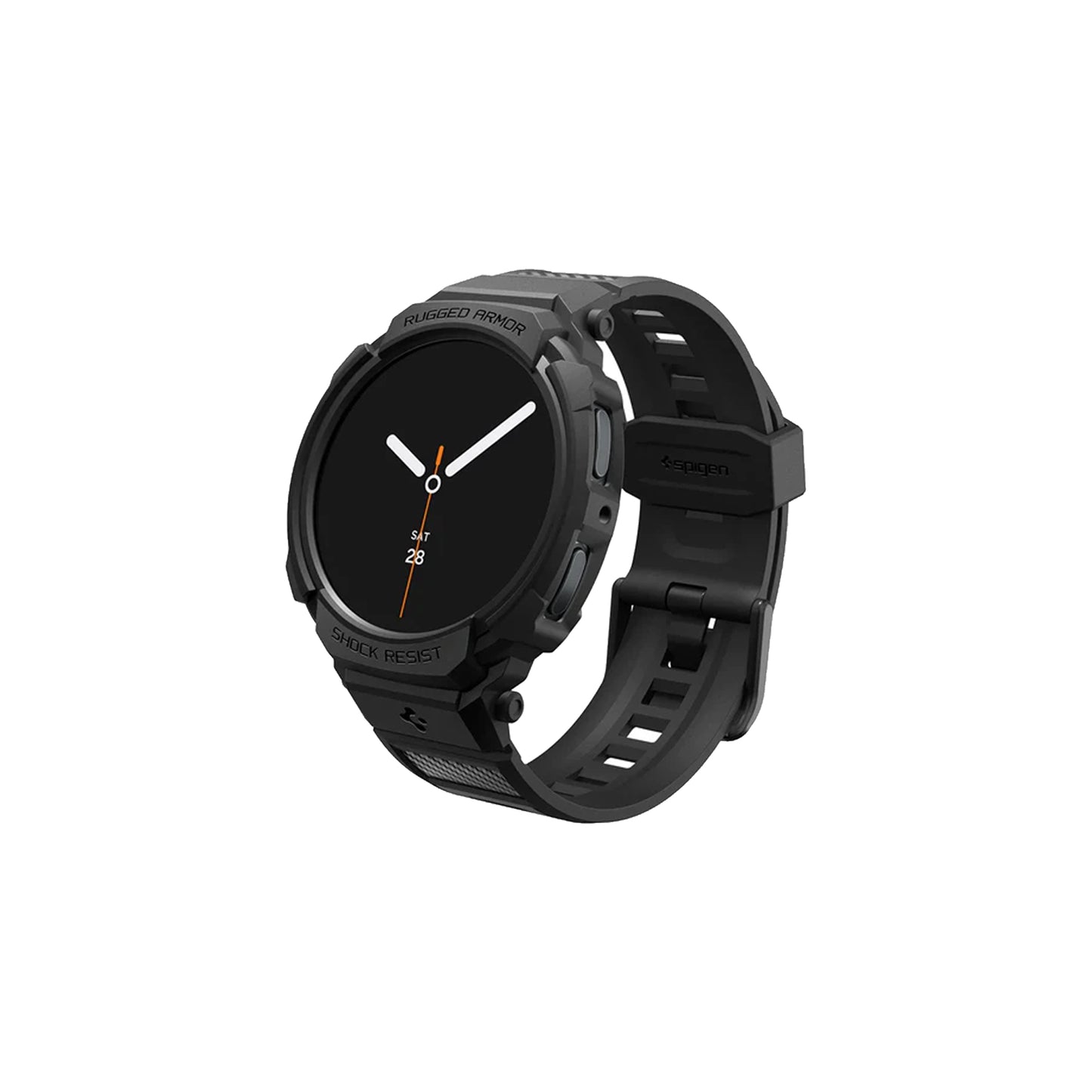Spigen Rugged Armor Pro for Samsung Galaxy Watch 8 / 8 Classic ( 44mm / 46mm ) Case with Strap