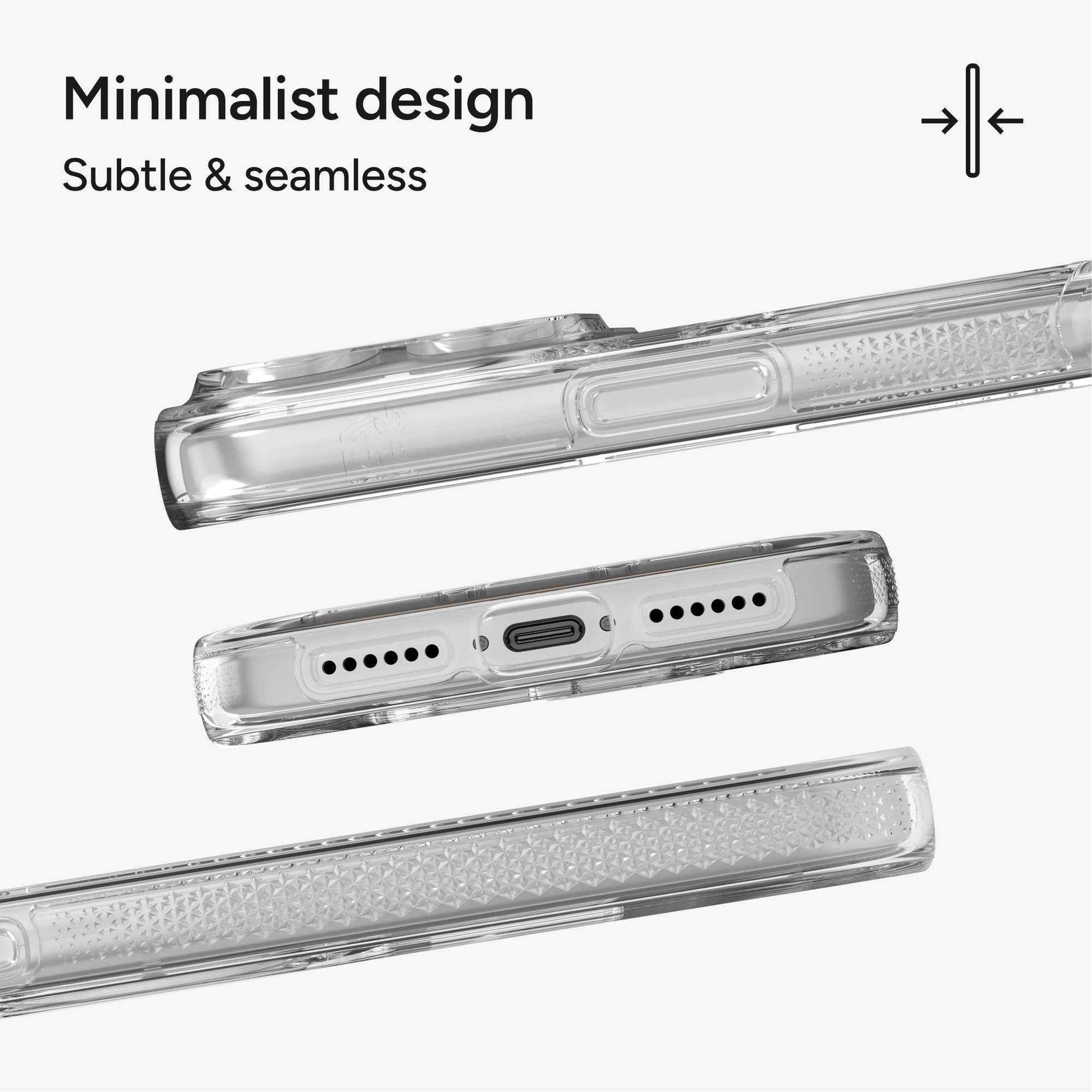 ZAGG Crystal Palace Snap Case with Camera Button for iPhone 17 Pro Max / 17 Pro Magnetic Case