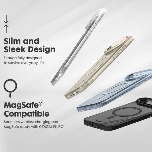 Laut Crystal Fluro Magsafe for iPhone 17 Series - Anti-Yellowing with 3 Meters Drop Protection
