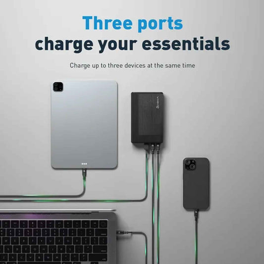 ADAM Element GRAVITY Pro 100W 20000mAh Fast Charging Power Bank with Cable and Storage Pouch