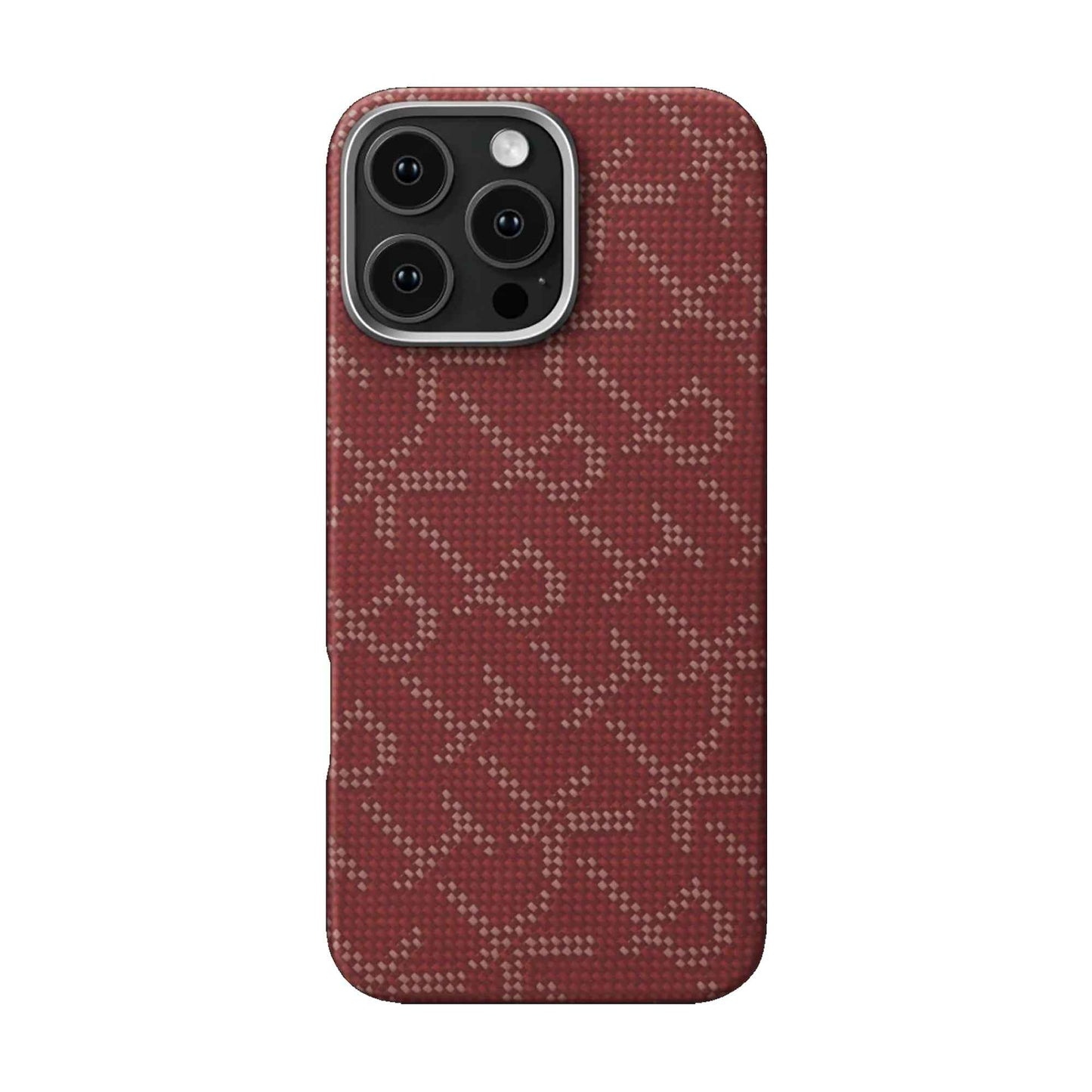 PITAKA Monogram Tactile Woven Case for iPhone 16 Series - MagSafe Compatible