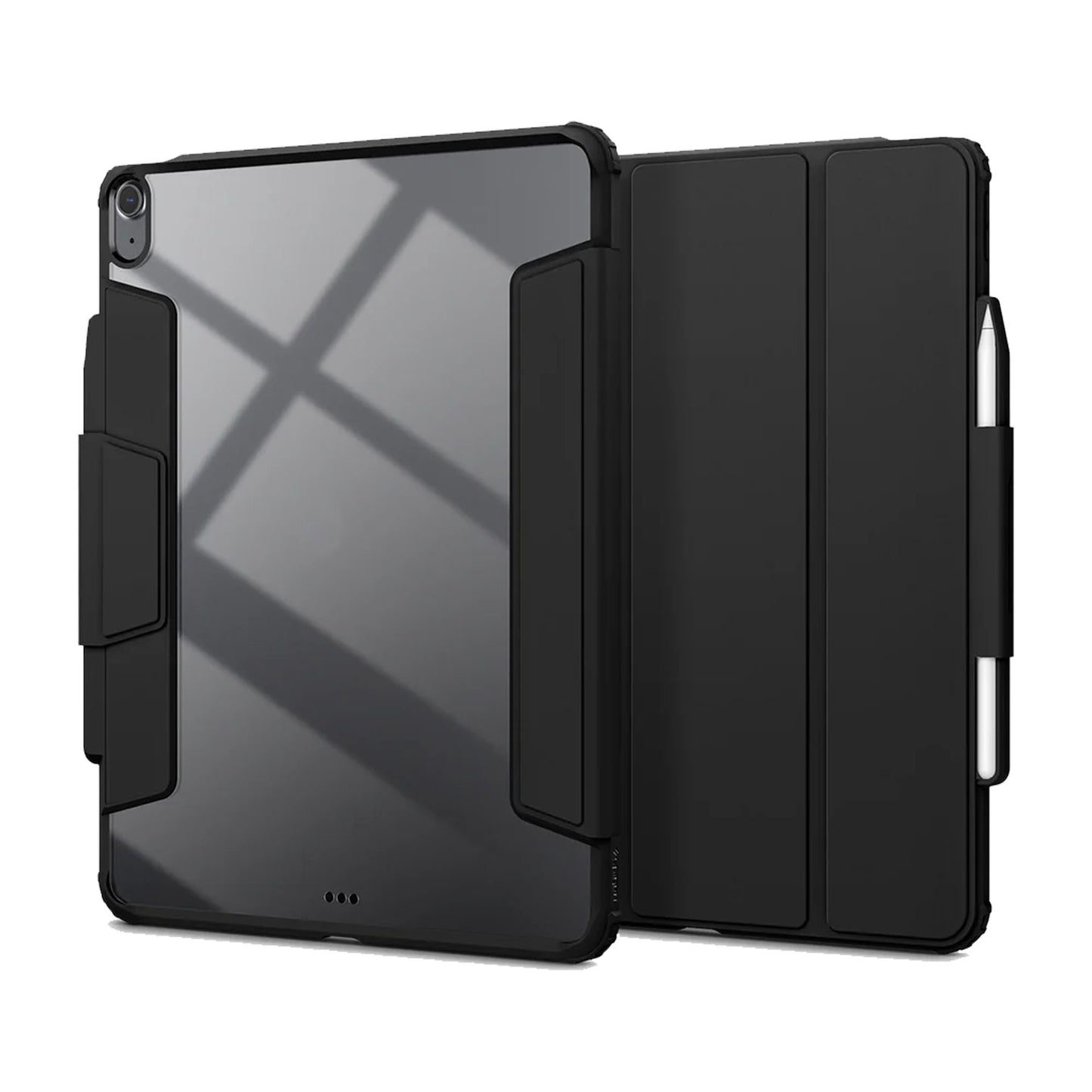Spigen Airskin Pro Case for iPad Air 13" / 11'' ( 2024 ) M2 / iPad Air 10.9" ( 2022 - 2020 ) Detachable Front Cover - Black - Forexengineer -Malaysia- 8809971226257-8809971226882