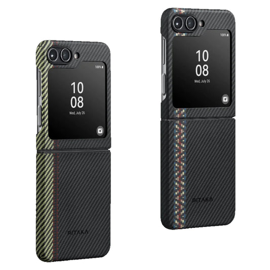 PITAKA MagEZ Case 3 for Samsung Galaxy Z Flip 5 - Forexengineer -Malaysia- 7493554146110-749355414628