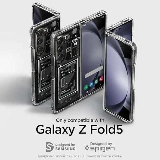 Spigen Ultra Hybrid for Samsung Galaxy Z Fold 5 - Mil-grade certified with Air Cushion Technology - Forexengineer -Malaysia- 8809896745659-8809896747400