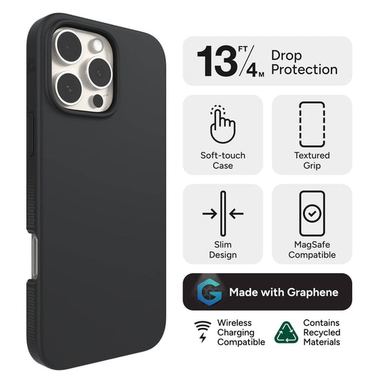 ZAGG Manhattan Snap Case for iPhone 16 Series - With Soft-touch Silicone and Magsafe Compatible - Forexengineer -Malaysia