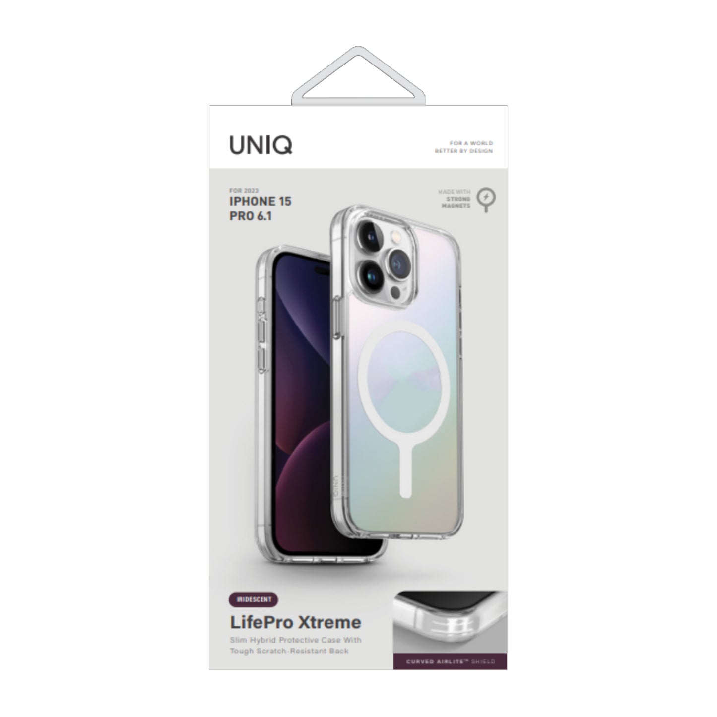 UNIQ LifePro Xtreme MagClick for iPhone 15 Series - Magsafe Charging Compatible