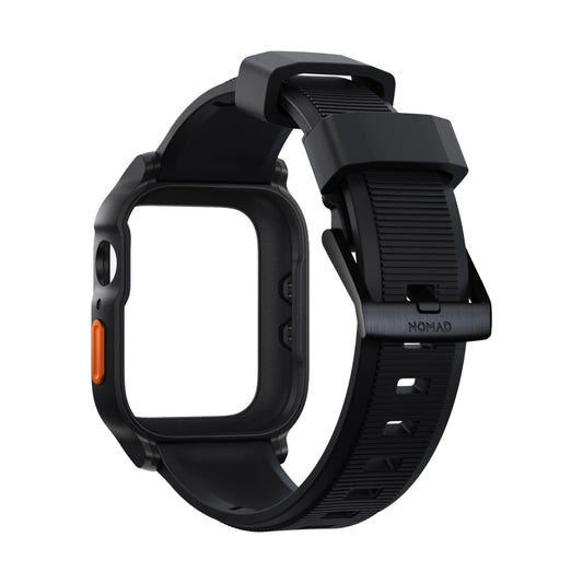 Nomad Rugged Case for Apple Watch 45mm / 44mm Series 9 / 8 / 7 / SE / 6 / 5/ 4 - Black - Forexengineer -Malaysia- 856500013374