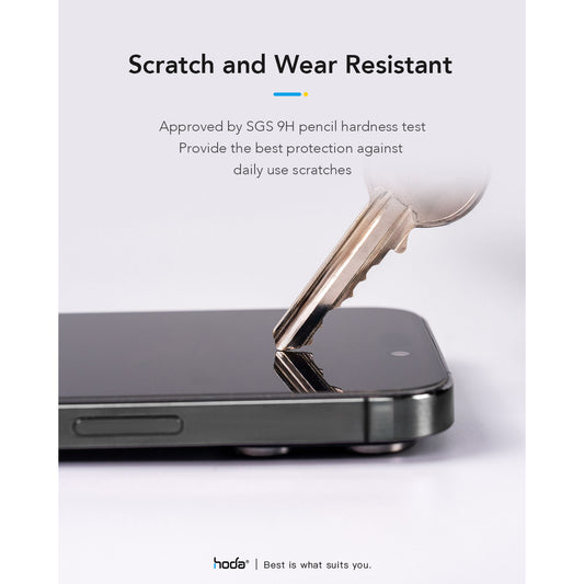 Hoda Tempered Glass Screen Protector for iPhone 16 Series ( Dust Free Helper Included ) 0.33mm Full Coverage - Clear - Forexengineer -Malaysia