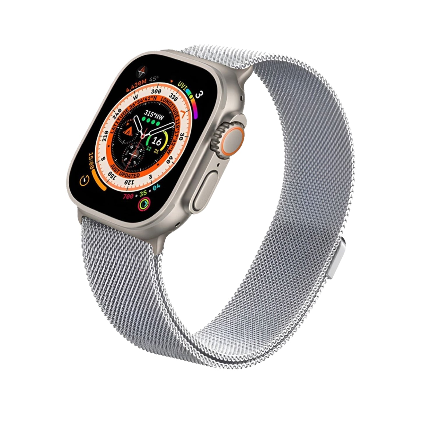 Spigen Watch Band Metal Fit for Apple Watch 49mm / 45mm / 44mm / 42mm - Forexengineer -Malaysia- 8809896751551-8809896752459