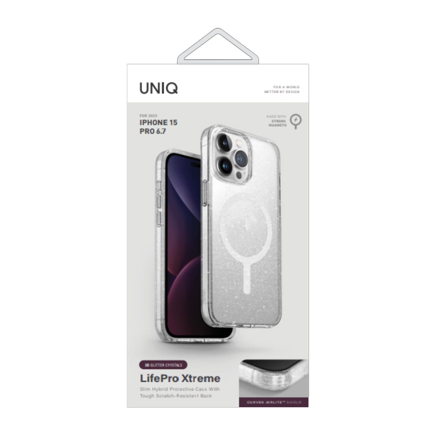 UNIQ LifePro Xtreme MagClick for iPhone 15 Series - Magsafe Charging Compatible