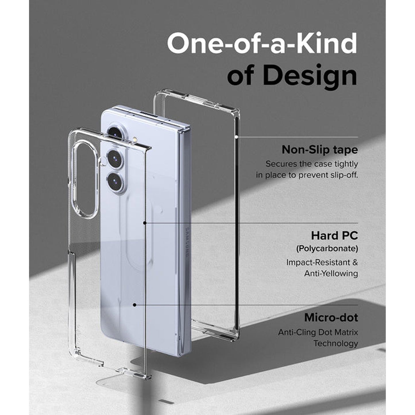 Ringke Slim Case for Samsung Galaxy Z Fold 5 - Clear