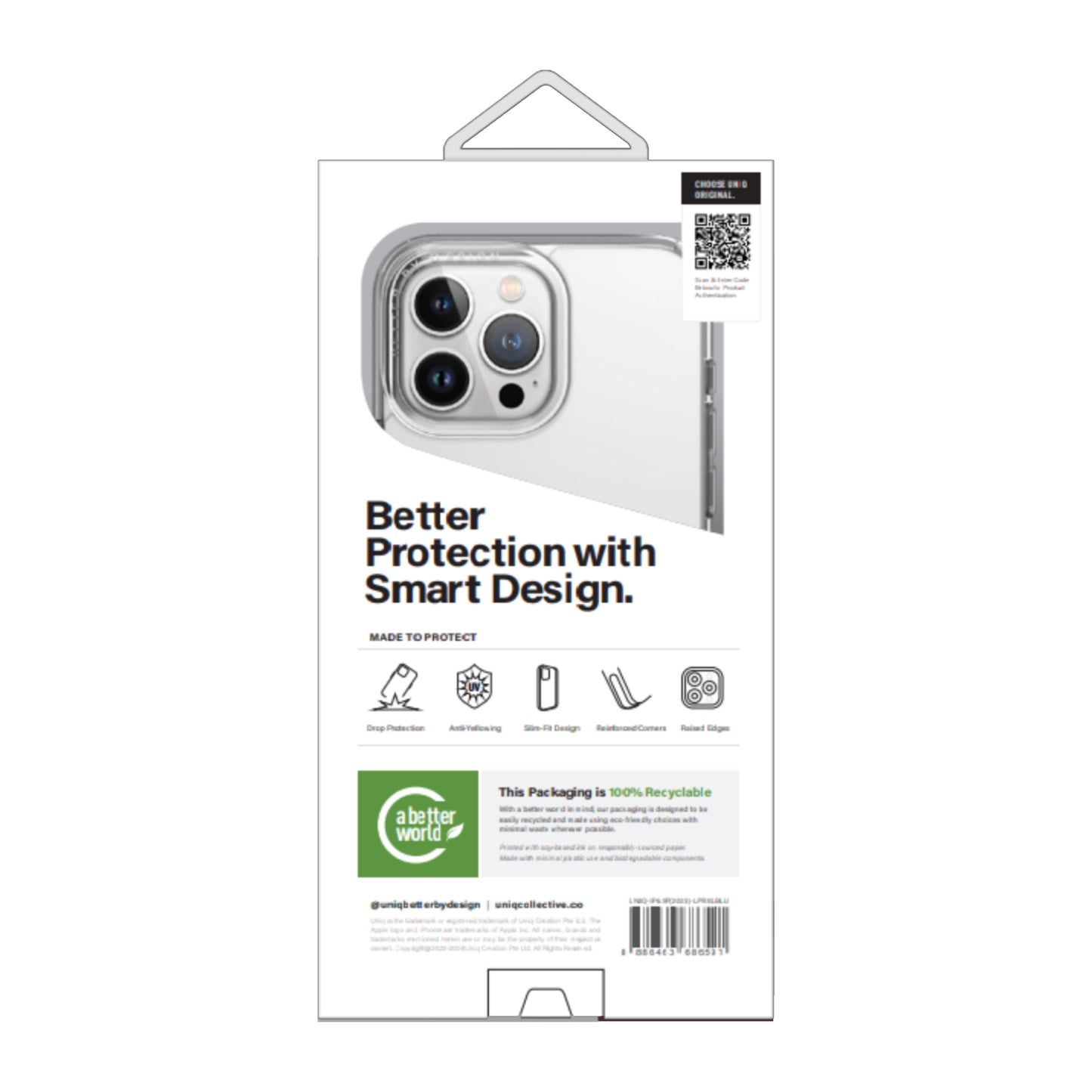 UNIQ LifePro Xtreme MagClick for iPhone 15 Series - Magsafe Charging Compatible