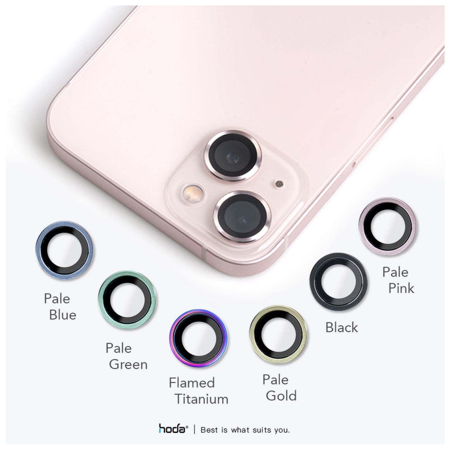 Hoda Sapphire Lens Protector for iPhone 15 Series - with Helper