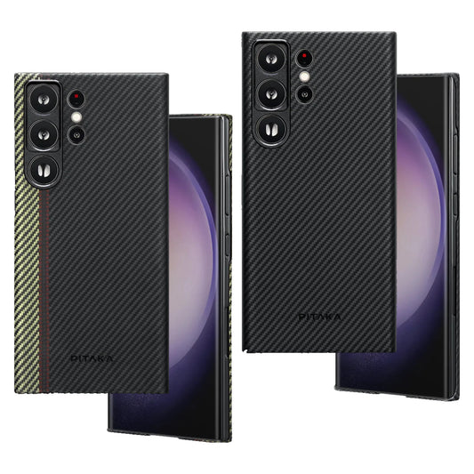 PITAKA MagEZ Case 3 for Samsung Galaxy S23 Ultra - Magsafe Compatible - Forexengineer -Malaysia- 7493554136760-7493554137064