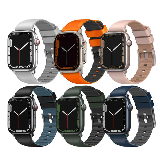 Uniq Linus Waterproof Silicon Strap for Apple Watch Series Ultra 2 /  1 & 9 / 8 / SE2 / 7 / SE / 6 / 5 / 4 / 3 / 2 / 1 )