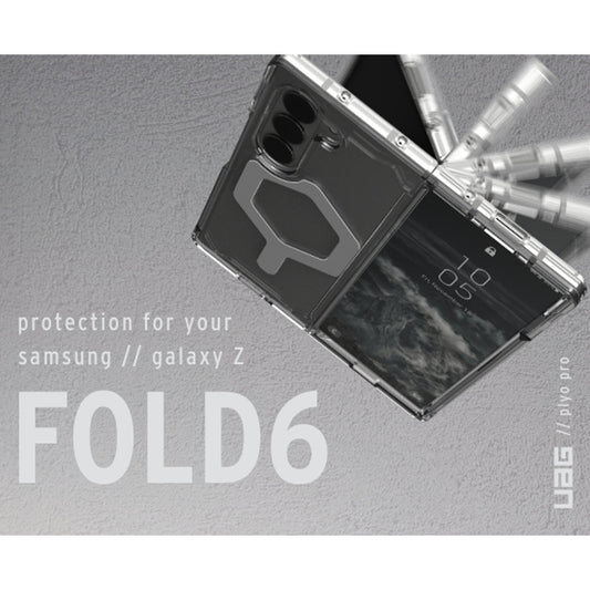 UAG Plyo Pro for Samsung Galaxy Z Fold 6 - MagSafe and Qi Wireless Charger Compatible - Forexengineer -Malaysia- 840283913730-840283913747-840283913754