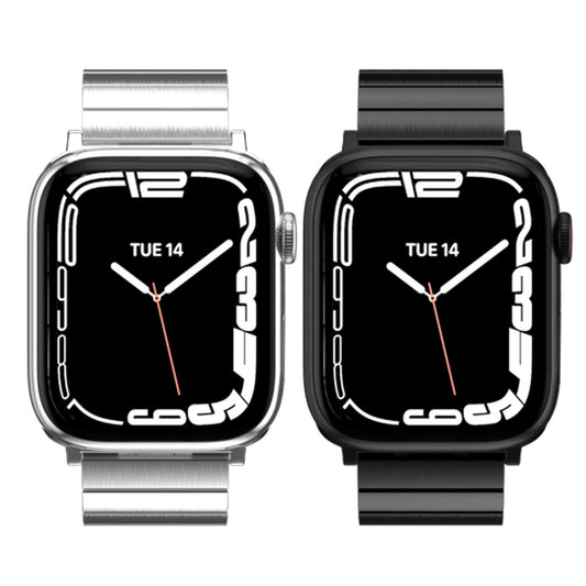 SwitchEasy Maestro Stainless Steel Band for Apple Watch 49mm / 45mm / 44mm / 42mm - Forexengineer -Malaysia- 4895241108365-4895241108389
