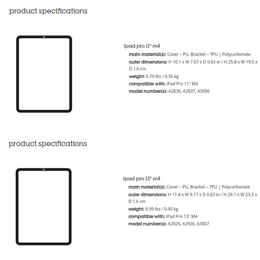 STM Dux Plus Case for iPad Pro 11" / Pro 13" ( 2024 ) M4 With Build In Apple Pencil Holder - Black - Forexengineer -Malaysia- 810046115398-810046115374