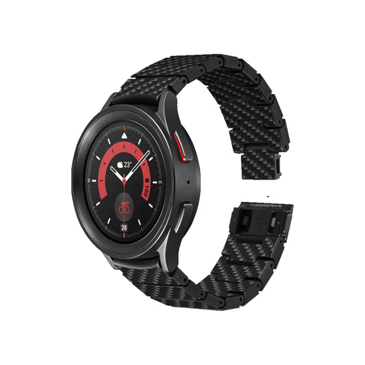 PITAKA Carbon Fiber Watch Band Modern Series for Samsung Galaxy Watch4, Watch4 Classic, Watch5, and Watch5 Pro all size - Forexengineer -Malaysia- 7493554139112