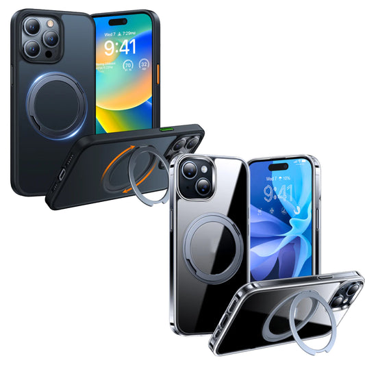 TORRAS Ostand R Magsafe Case with 360Β° Rotated Stand for iPhone 15 Series - Forexengineer -Malaysia- 6938075677091-6938075677084-6938075678746-6938075678739