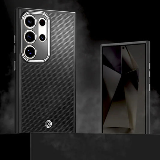 Spigen Enzo Aramid for Samsung Galaxy S24 Ultra - Made from premium Aerocore Aramid Fiber - Forexengineer -Malaysia- 8809971221740