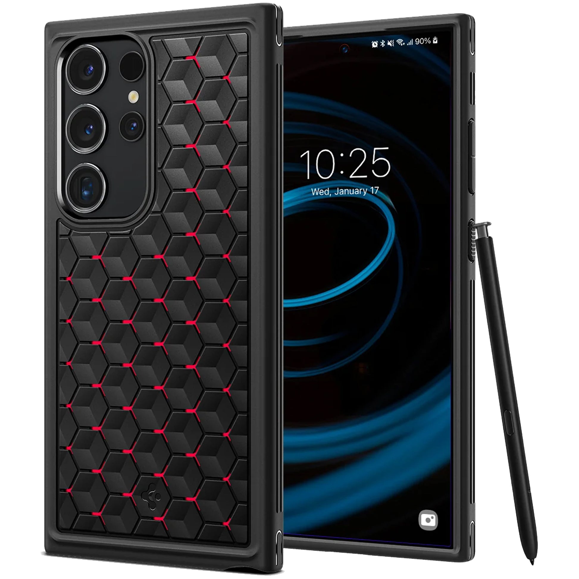 Spigen Cryo Armor for Samsung Galaxy S24 Ultra - With Silicone Sheets for Heat Reduction - Forexengineer -Malaysia- 8809971221757-8809971221764