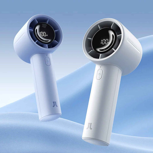 JISULIFE  Life10/Life10S Handheld Fan | 4000/5000mAh | 5 Speeds | 6.0m/s Super Wind