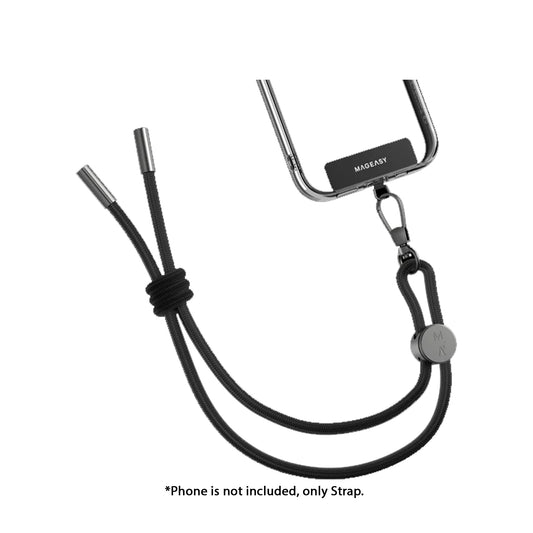 MAGEASY 6mm Wrist Strap + Strap Card - Cord Lock Design