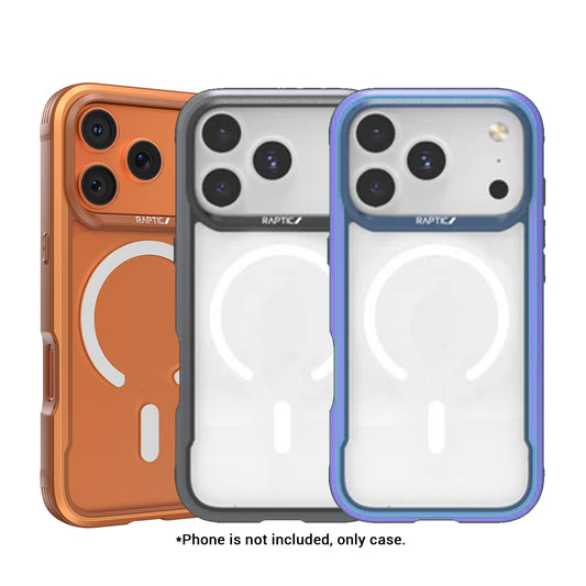 RAPTIC Shield Classic Magsafe Case for iPhone 17 Pro Max / 17 Pro - 13ft Military Grade Drop Protection