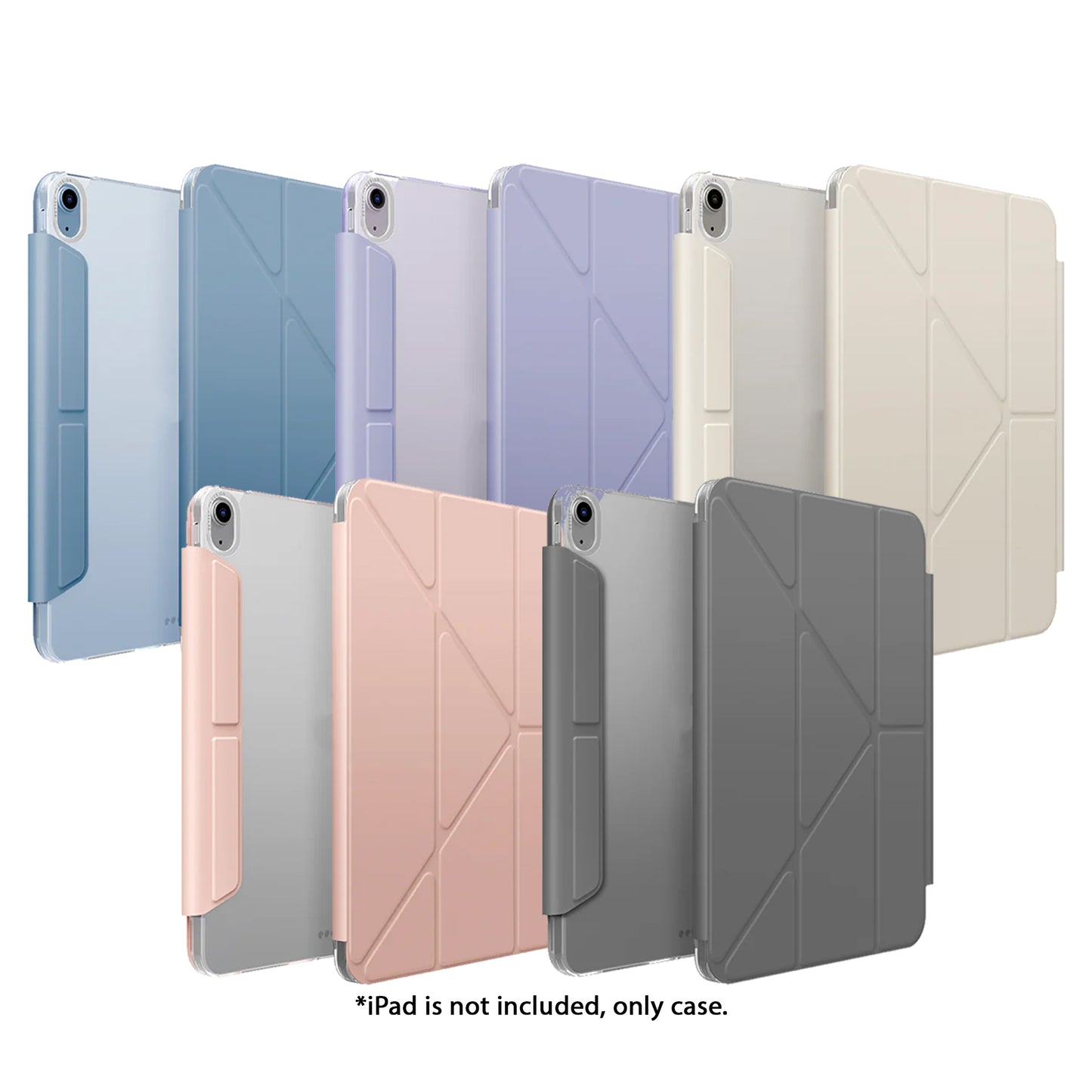 UNIQ Camden Click for iPad Air 11" / iPad Air 13" ( 2024 / 2025 ) M2 / M3 Y-Fold Functionality with Stylus Holder - Forexengineer -Malaysia- 8886463689158-8886463689141-8886463688991-8886463688977-8886463688786-8886463688717-8886463689004-8886463688984-8886463688793-8886463688724