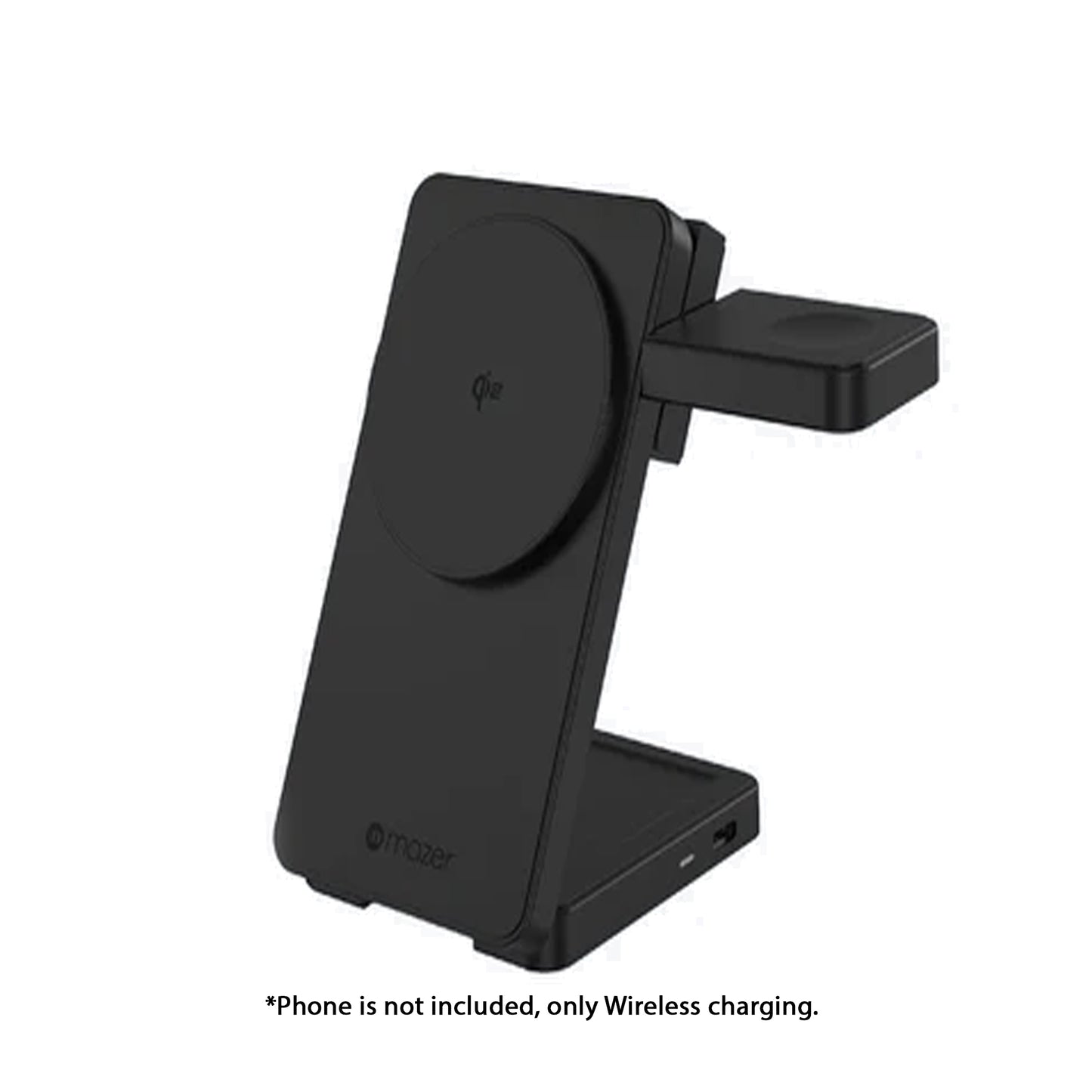Mazer MagFold06 Qi2 Certified 15w Foldable 3-in-1 Wireless Charger - with MCMC/SIRIM Cert