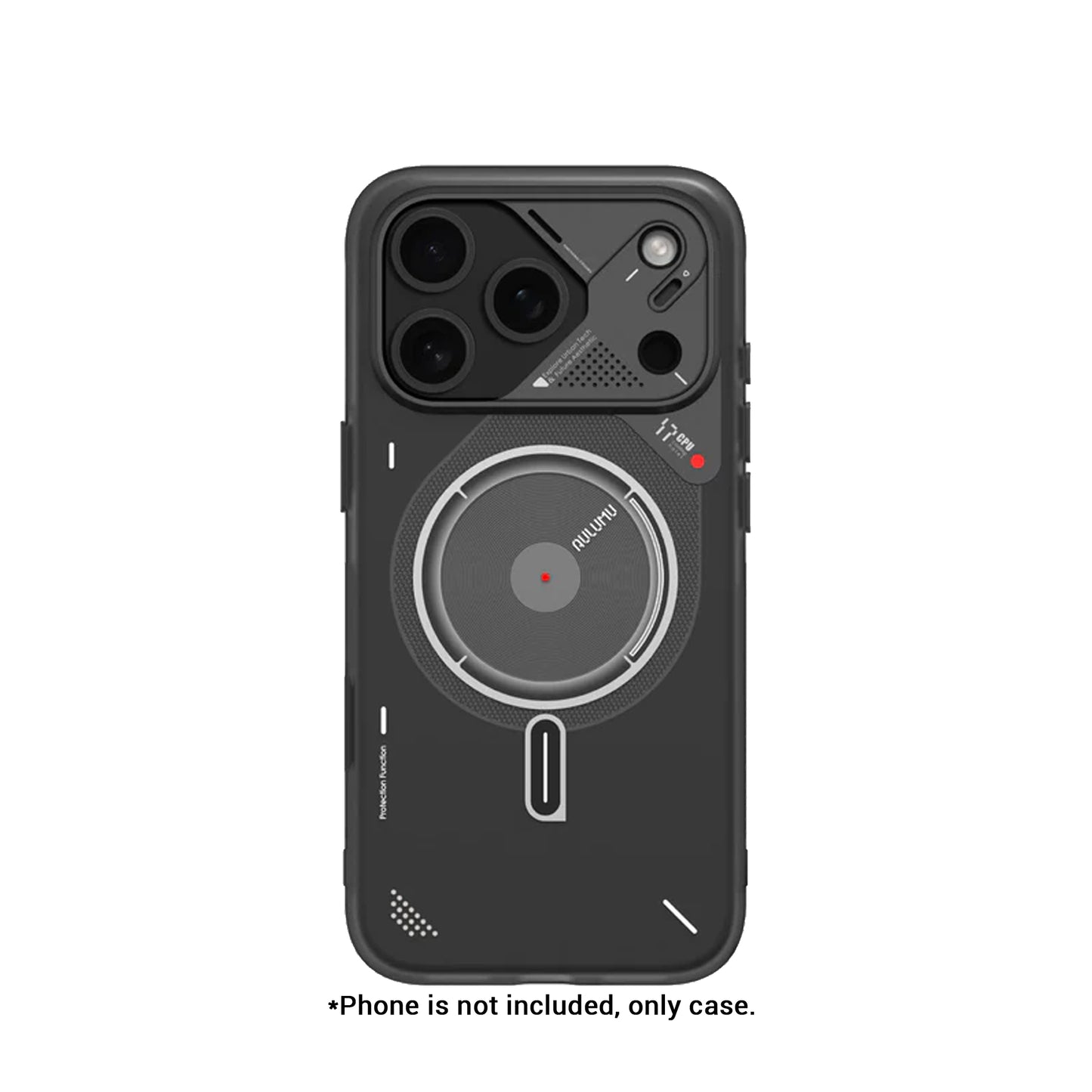 AULUMU A17 Frosted Magsafe Case for iPhone 17 Pro Max / 17 Pro - CoolHyper Superconductive Cooling with Glow In The Dark Case