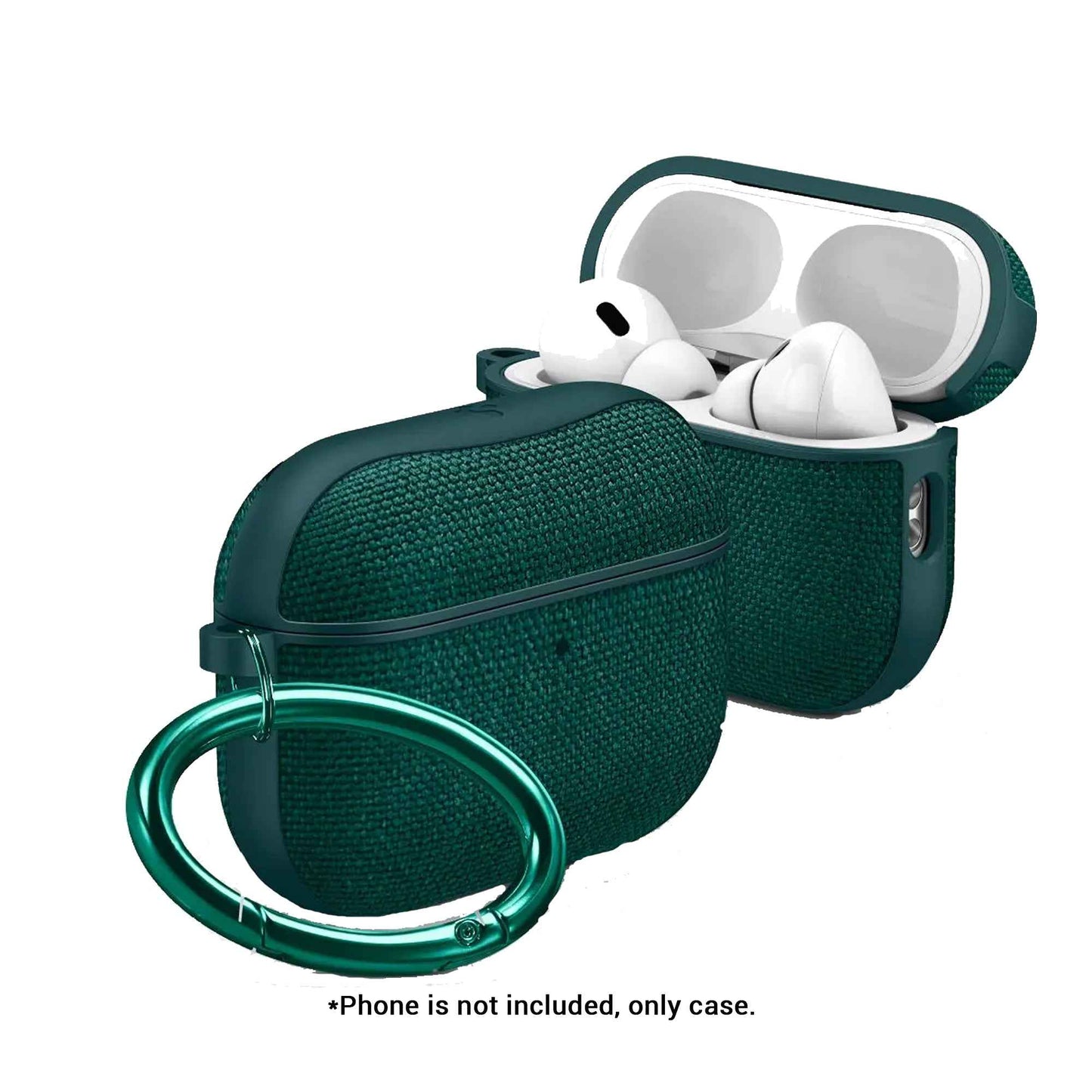 Spigen Urban Fit for AirPods Pro 3 - Premium Knit Fabric with Metal Carabiner Included