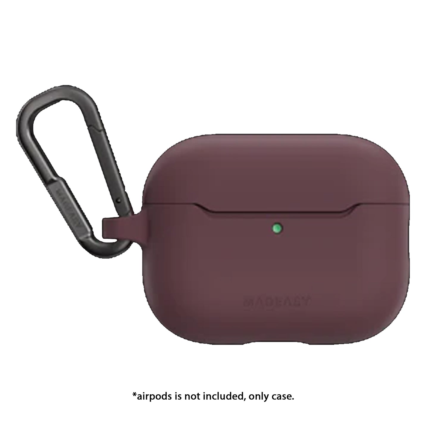 Mageasy Skin for AirPods Pro 3 - Soft-touch Coating Case with Detachable Carabiner Included