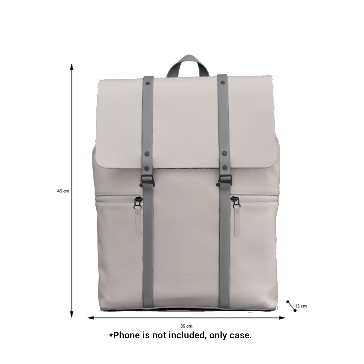 Gaston Luga Spläsh 2.0 - 16" Holds Most 11"-16" Laptops with Waterproof Rating of 8000 mm