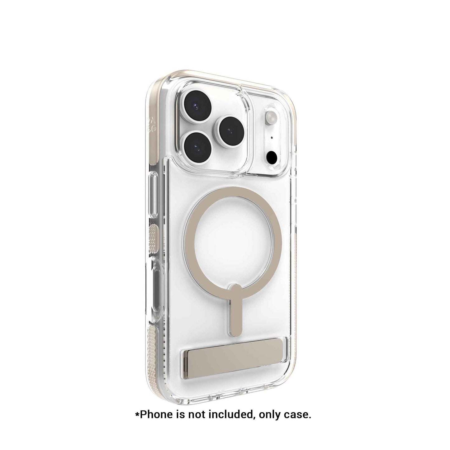 ZAGG Sedona Snap Kickstand with Camera Control Button for iPhone 17 Pro Max - M@gsafe Compatible Case