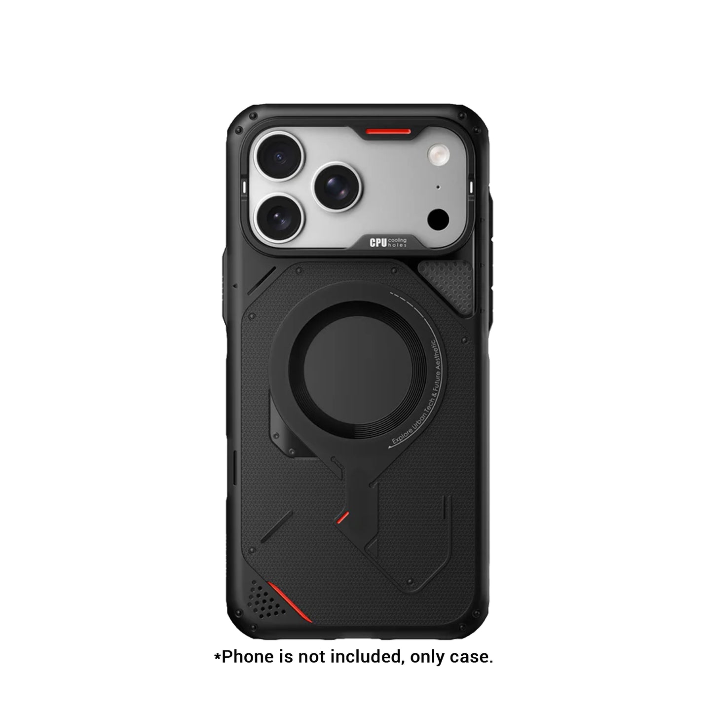 AULUMU A17 Rugged Outdoor MagSafe Case for iPhone 17 Pro Max / 17 Pro - with Camera Control Button and Ventilation Cutouts
