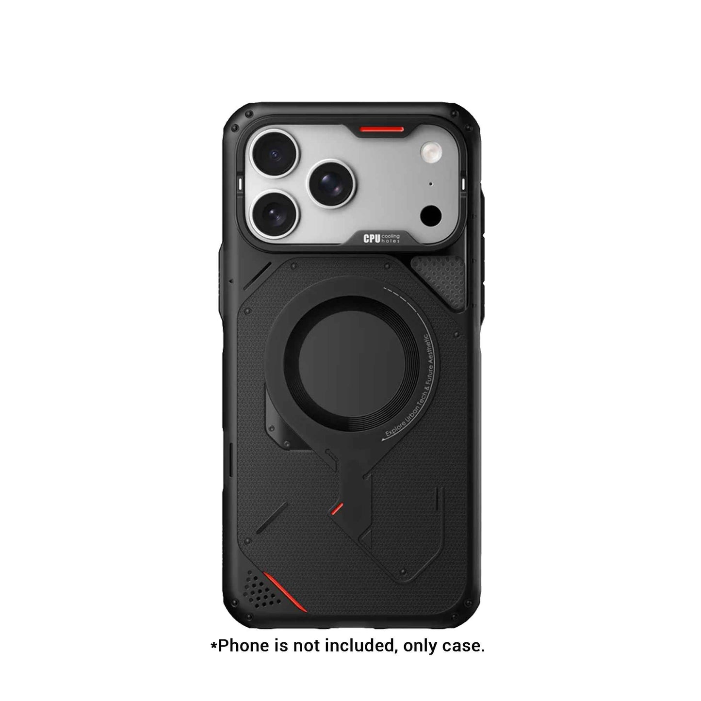 AULUMU A17 Rugged Outdoor MagSafe Case for iPhone 17 Pro Max / 17 Pro - with Camera Control Button and Ventilation Cutouts
