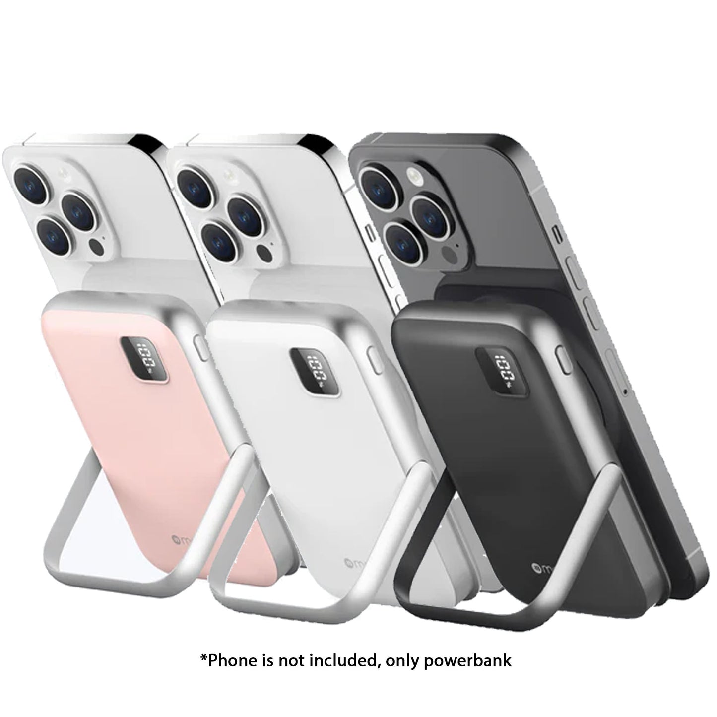 Mazer Mag Air 16 10,000mAh MagSafe Power Bank with Built-in Stand - Forexengineer -Malaysia- 8881304544078-8881304544085-8881304544177