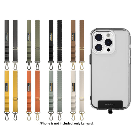 MAGEASY 20mm Sling Strap + Strap Card - Phone Lanyard Adjustable Length - Forexengineer -Malaysia- 4895241114892-4895241114908-4895241114915-4895241114953-4895241114960-4895241115370-4895241115387-4895241115394