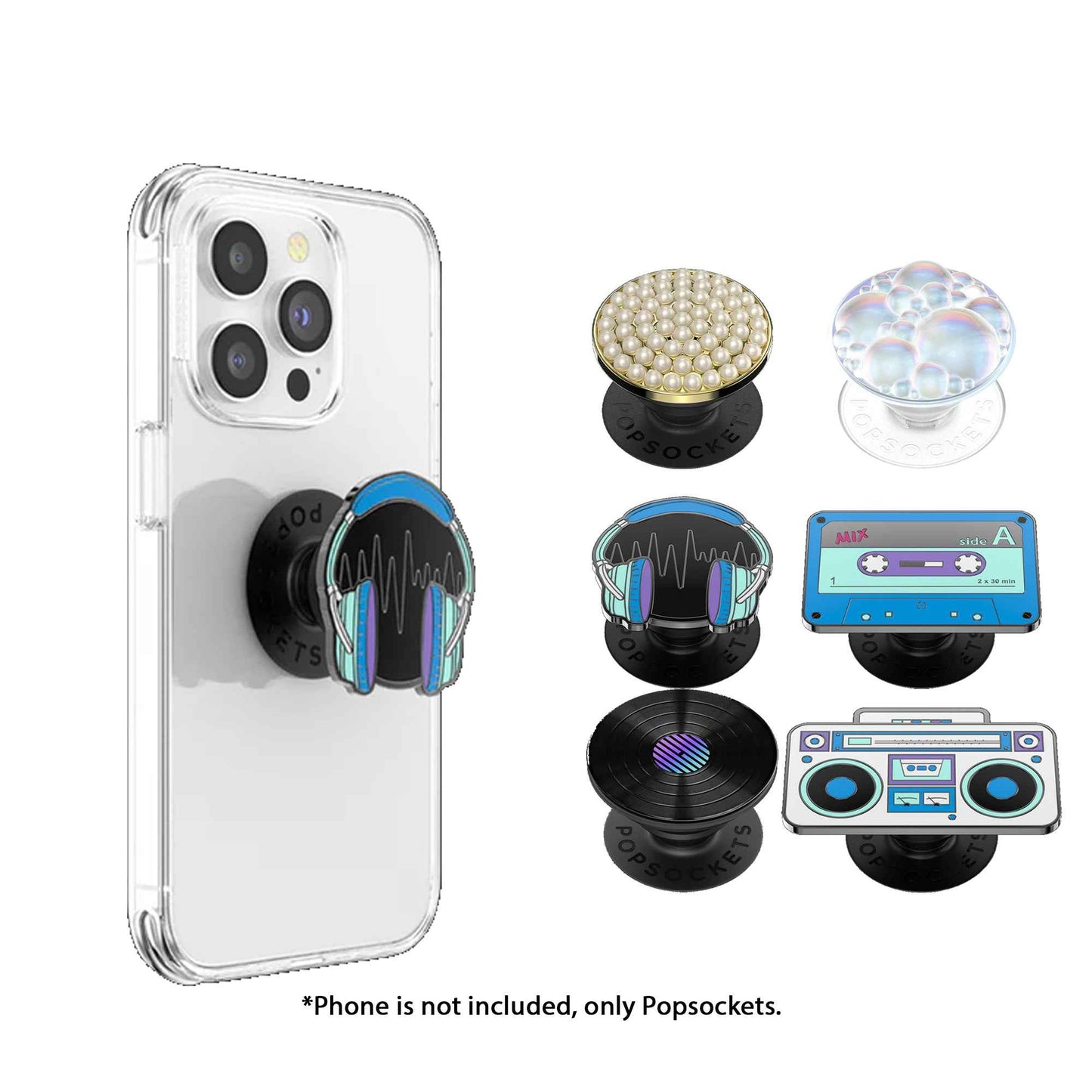 PopSockets Swappable PopGrip Luxe Enamel / Backspin