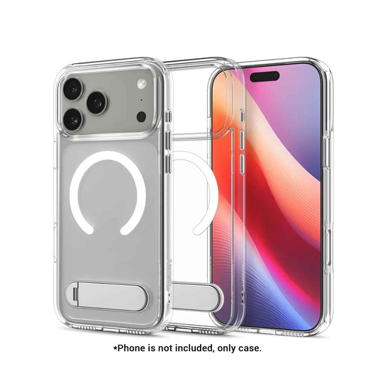 Spigen Ultra Hybrid S MagFit for iPhone 17 Pro Max - Magnetic Case with Kickstand