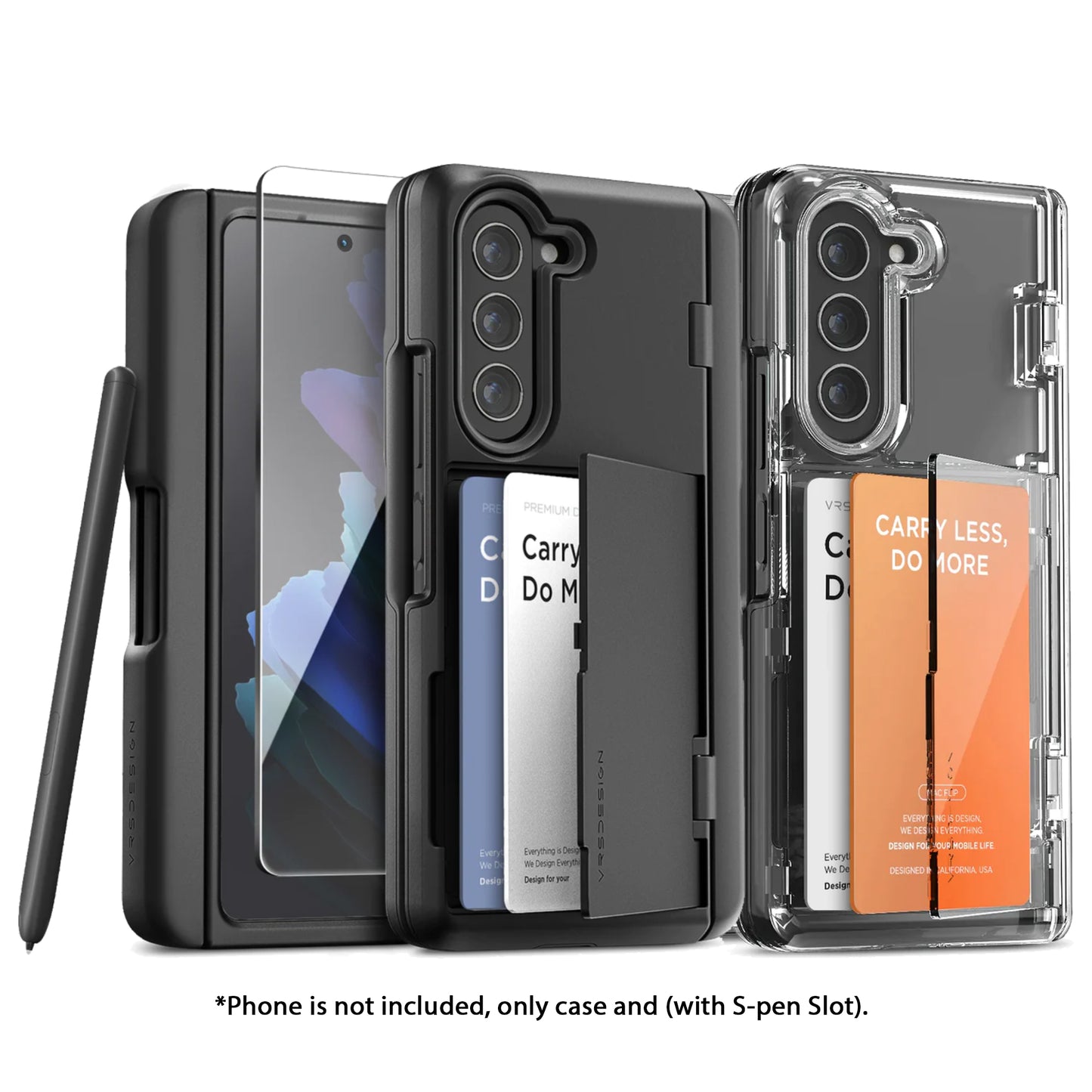 VRS Design Terra Guard Modern Go Series for Samsung Galaxy Z Fold 5 (with S-pen Slot)