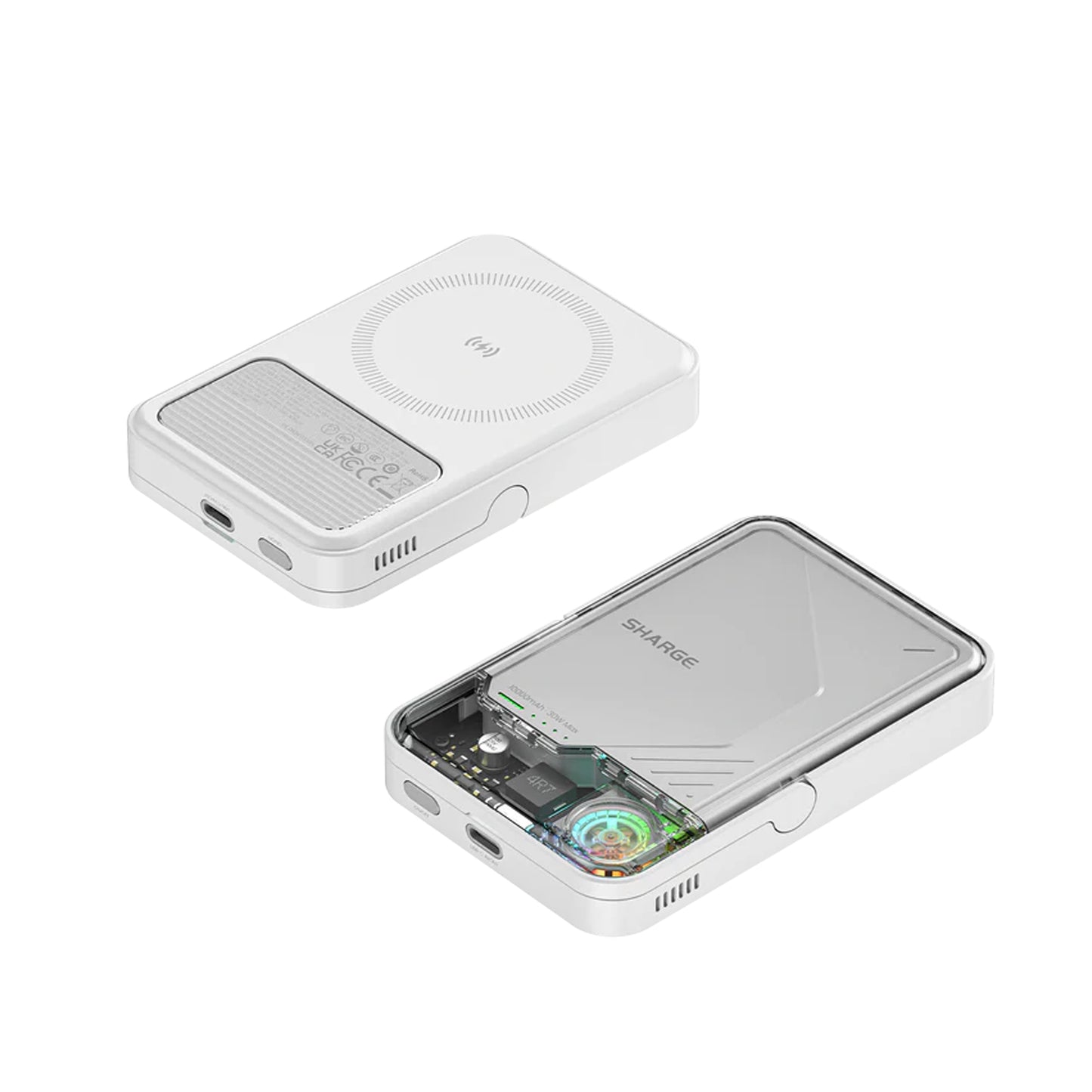 SHARGE ICEMAG 2 Active Cooling with Stand - 10,000mAh Powerbank Magsafe and Qi2 Compatible - Forexengineer -Malaysia- 6973154658691