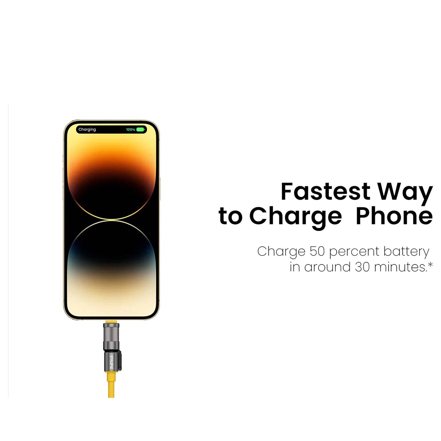 STYLEPIE C74 240W 3.1 PD 4-in-1 Fast Charge Coiled Cable 1.8m 480Mbps Data Transfer - Forexengineer -Malaysia