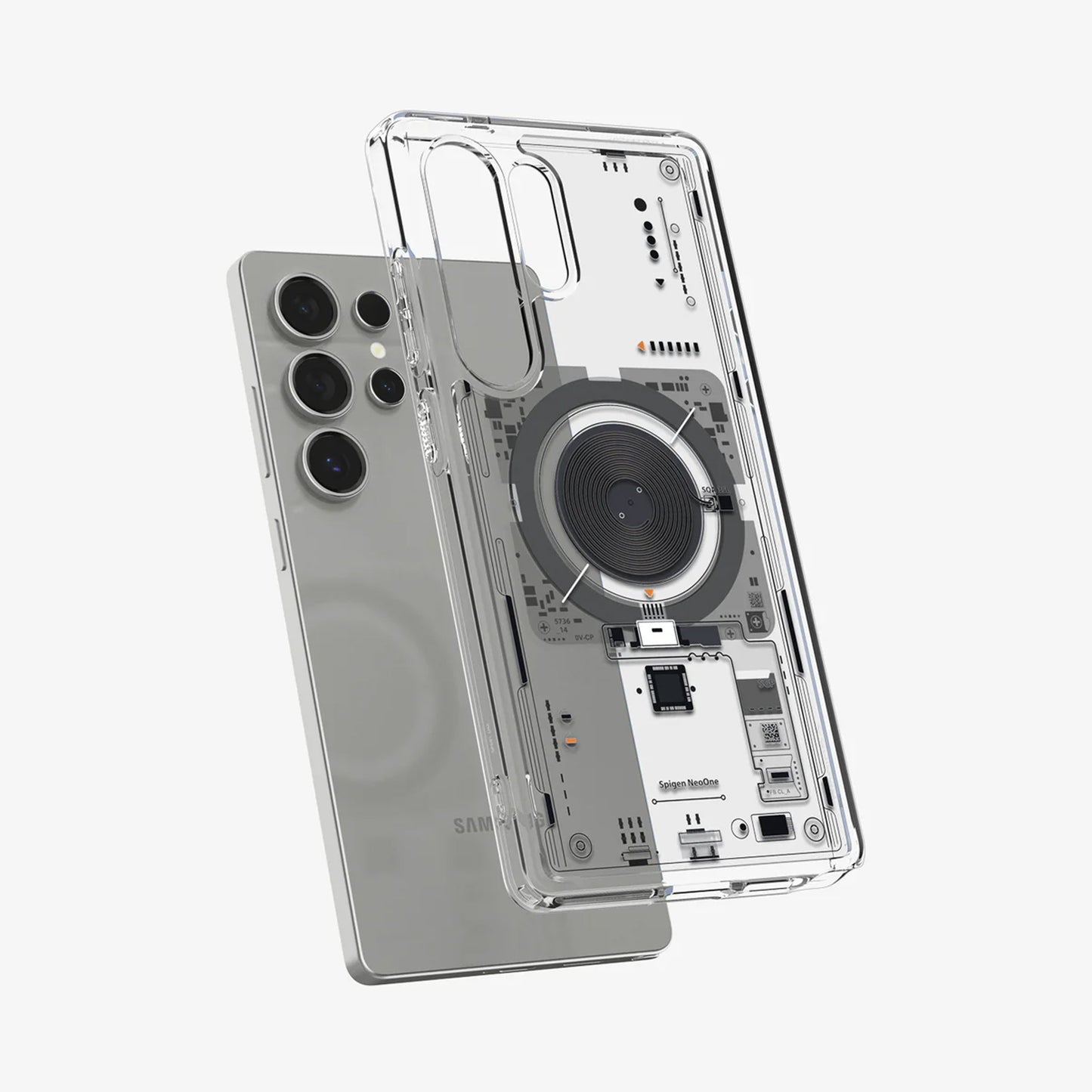 Spigen Ultra Hybrid Metal Ring Neo One ( MagFit ) for Samsung Galaxy S25 Ultra - Forexengineer -Malaysia- 8809971237901