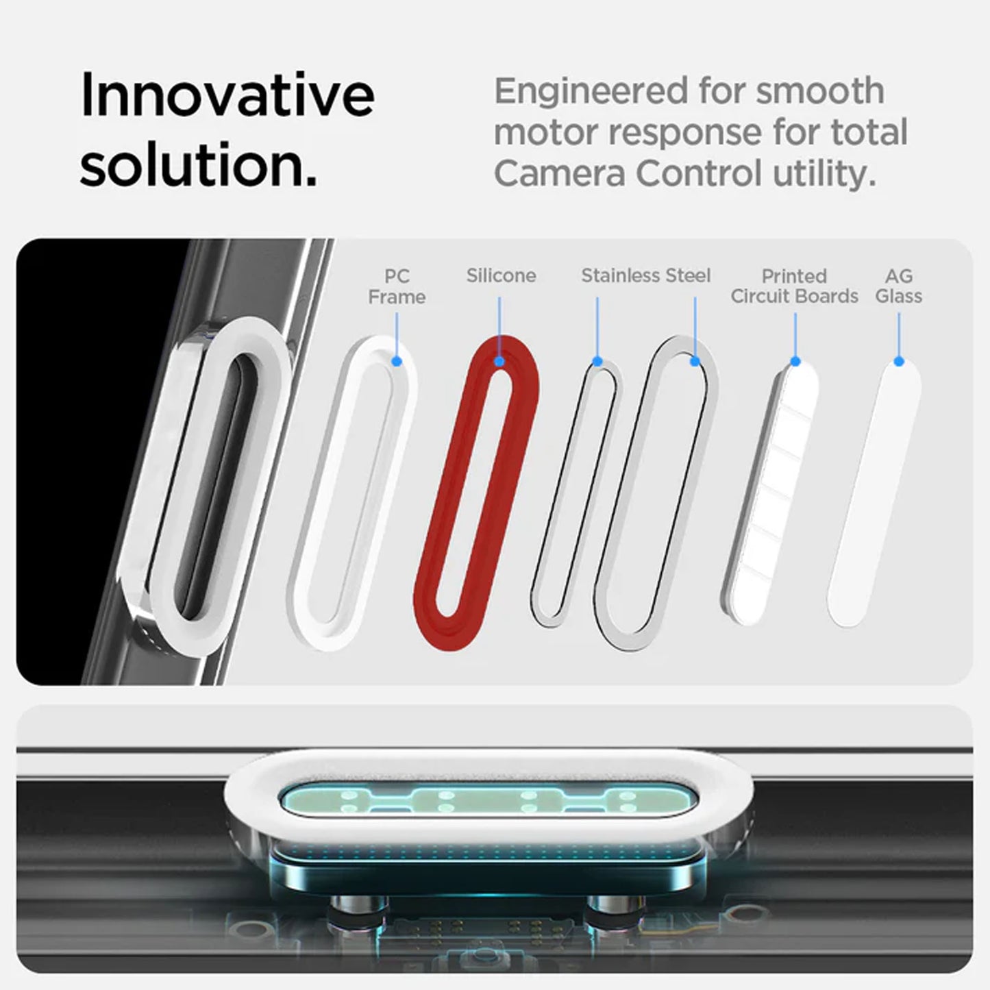Spigen Ultra Hybrid T ( MagFit + Camera Control ) for iPhone 16 Series - MagSafe Compatible - Forexengineer -Malaysia- 8809971233613-8809971233620-8809971233699-8809971233637