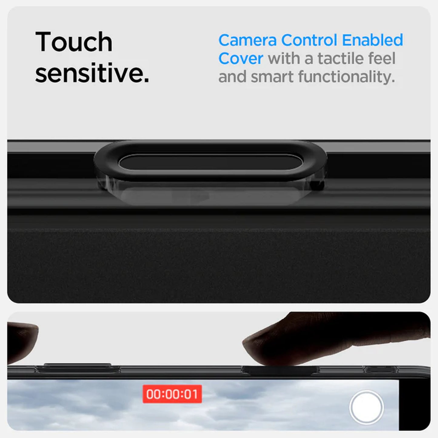 Spigen Ultra Hybrid T ( MagFit + Camera Control ) for iPhone 16 Series - MagSafe Compatible - Forexengineer -Malaysia- 8809971233613-8809971233620-8809971233699-8809971233637